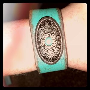 Gorgeous Western Leather Cuff